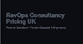RevOps Consultancy Pricing UK