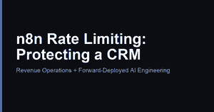 n8n Rate Limiting: Protecting a CRM